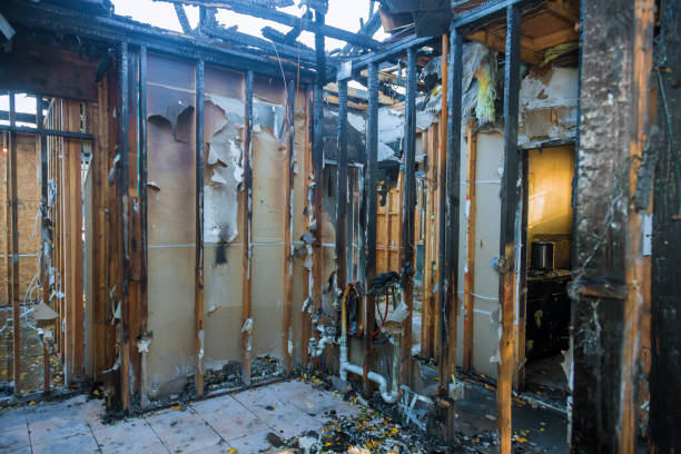 Professional Fire Damage Removal technician working in Capitol Heights, MD